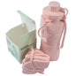 600ml Collapsible Silicone Travel Cup with Lid — QIUOLA | qiuola.com