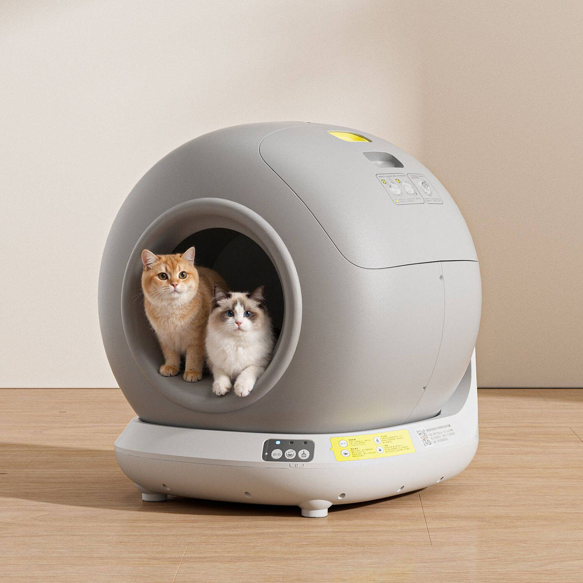 Wi-Fi Automatic Self-Cleaning Cat Litter Box — QIUOLA | qiuola.com