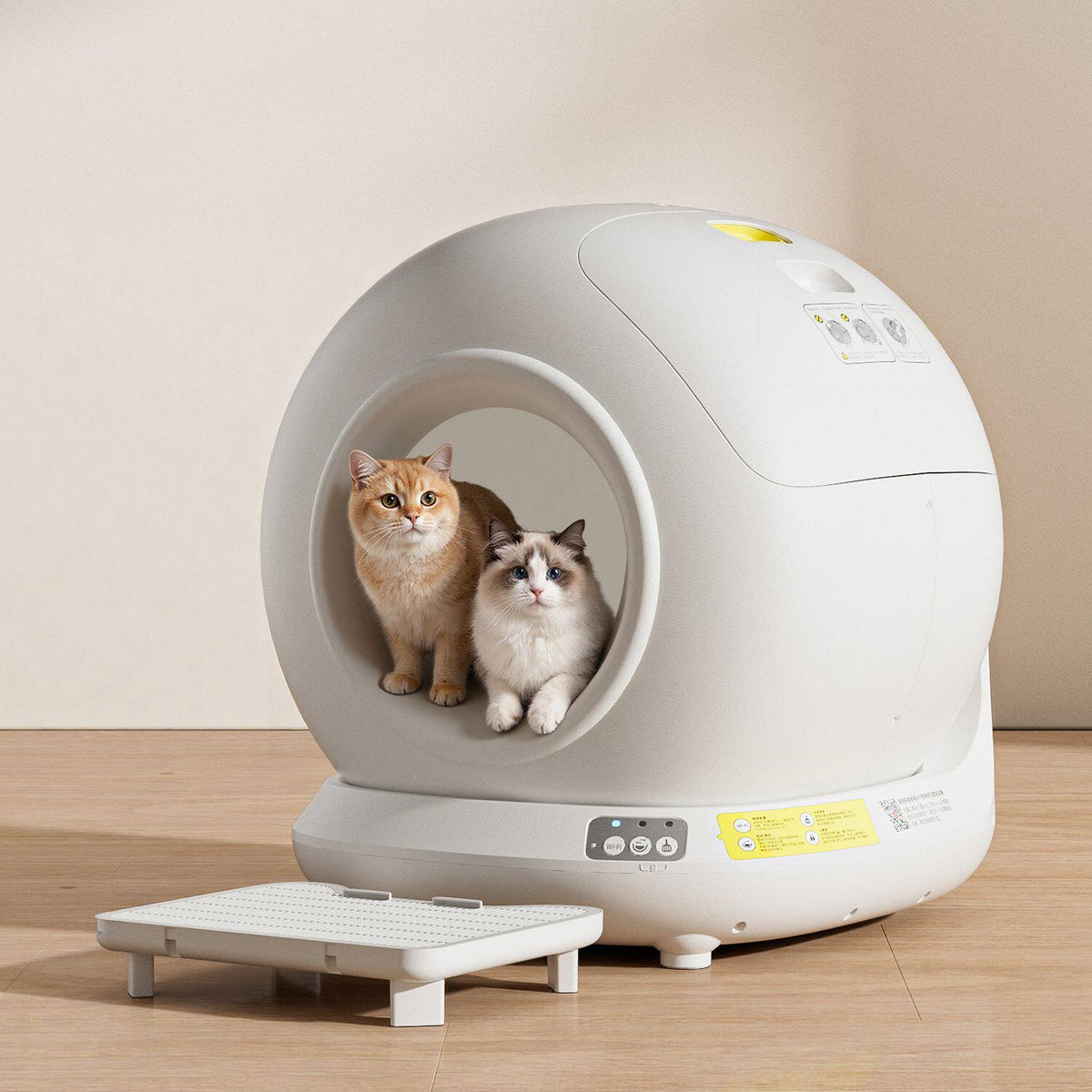 Wi-Fi Automatic Self-Cleaning Cat Litter Box — QIUOLA | qiuola.com