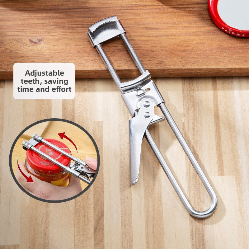 5-in-1 Stainless Steel Can, Bottle & Jar Opener — QIUOLA | qiuola.com