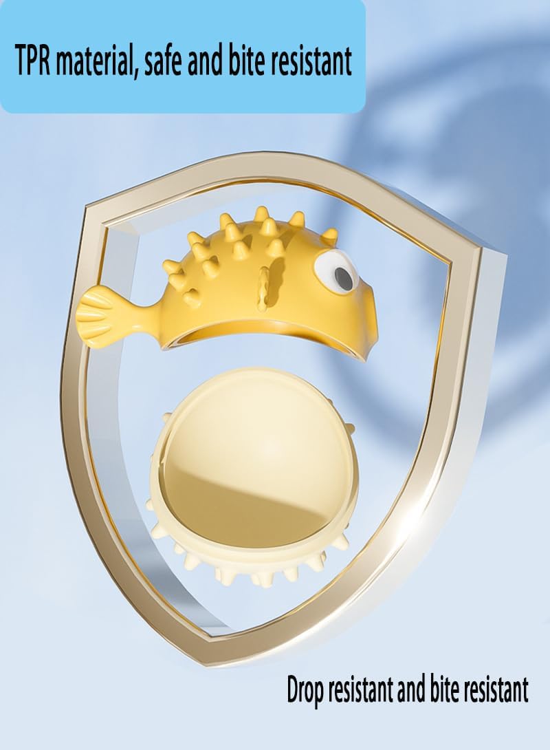 Treat Spin Squeaky Fish Dog Toy & Treat Dispenser — QIUOLA | qiuola.com