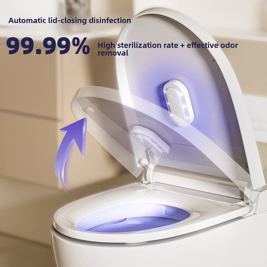 USB Rechargeable UV Toilet Device, White — QIUOLA | qiuola.com