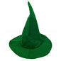 Velvet Witch Hat with Decorations for Halloween Party Costume Accessory — QIUOLA | qiuola.com