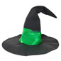 Velvet Witch Hat with Decorations for Halloween Party Costume Accessory — QIUOLA | qiuola.com