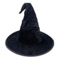 Velvet Witch Hat with Decorations for Halloween Party Costume Accessory — QIUOLA | qiuola.com