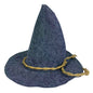 Velvet Witch Hat with Decorations for Halloween Party Costume Accessory — QIUOLA | qiuola.com