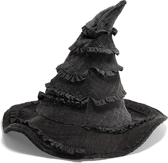 Velvet Witch Hat with Decorations for Halloween Party Costume Accessory — QIUOLA | qiuola.com