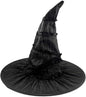 Velvet Witch Hat with Decorations for Halloween Party Costume Accessory — QIUOLA | qiuola.com