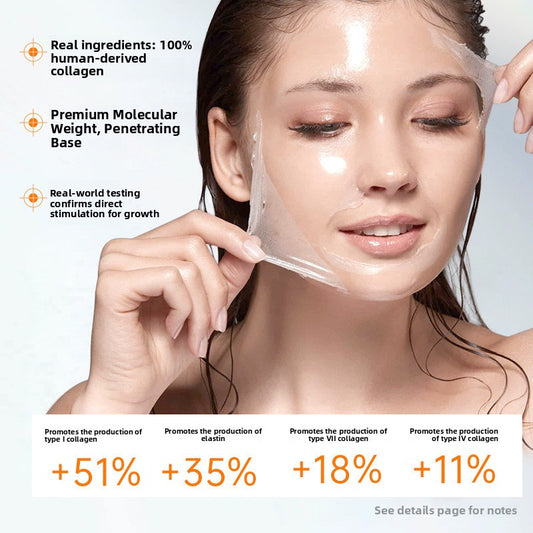 Water-Glow Collagen Hydrating Peel-Off Mask – 7 × 7g — QIUOLA | qiuola.com