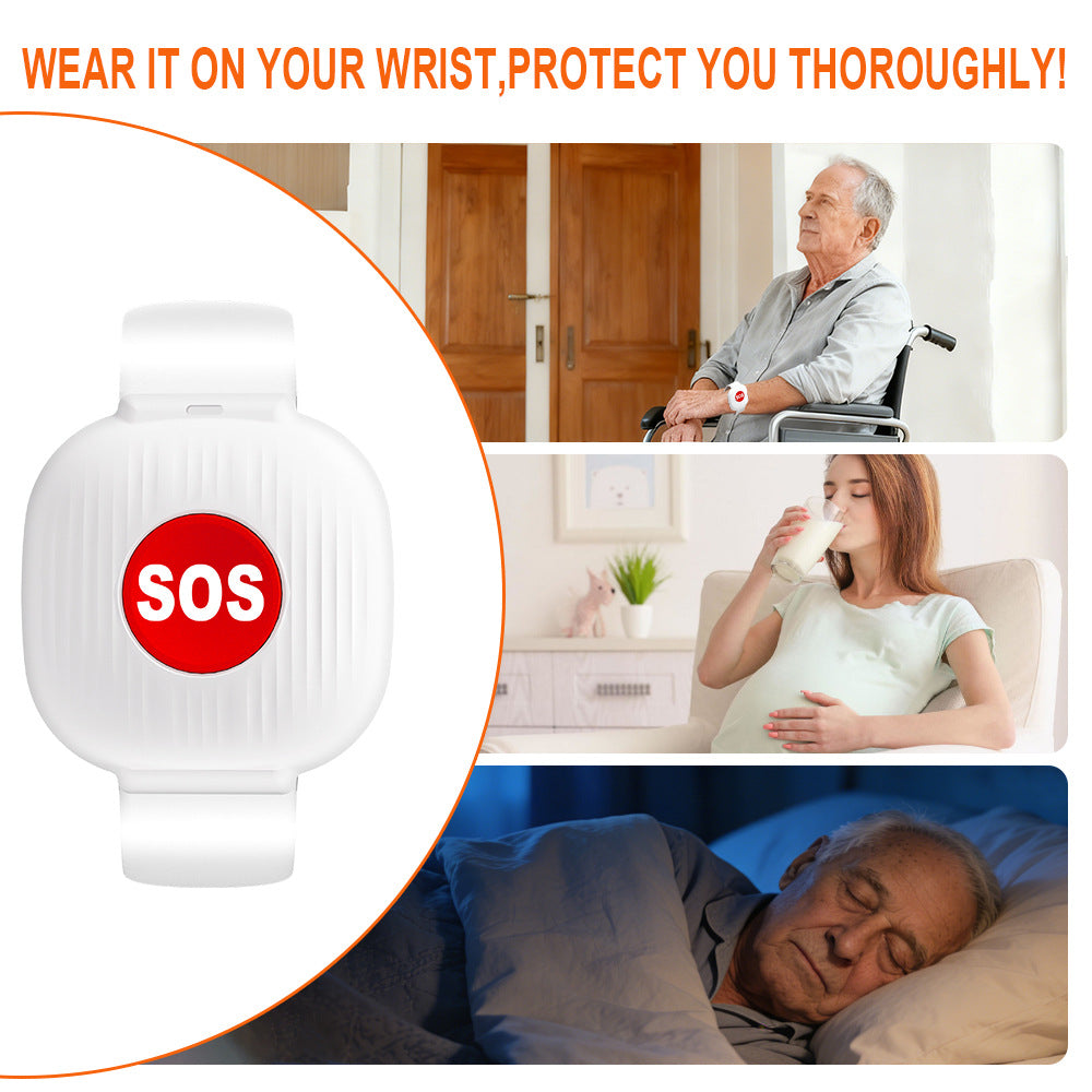 96WT WiFi SOS Alert Bracelet – Tuya-Compatible — QIUOLA | qiuola.com