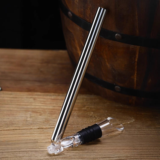 3-in-1 Wine Chiller Stick, Aerator & Pourer — QIUOLA | qiuola.com