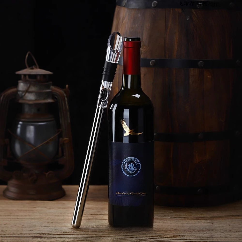 3-in-1 Wine Chiller Stick, Aerator & Pourer — QIUOLA | qiuola.com