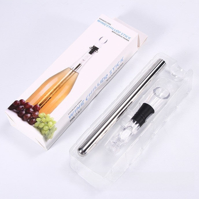 3-in-1 Wine Chiller Stick, Aerator & Pourer — QIUOLA | qiuola.com