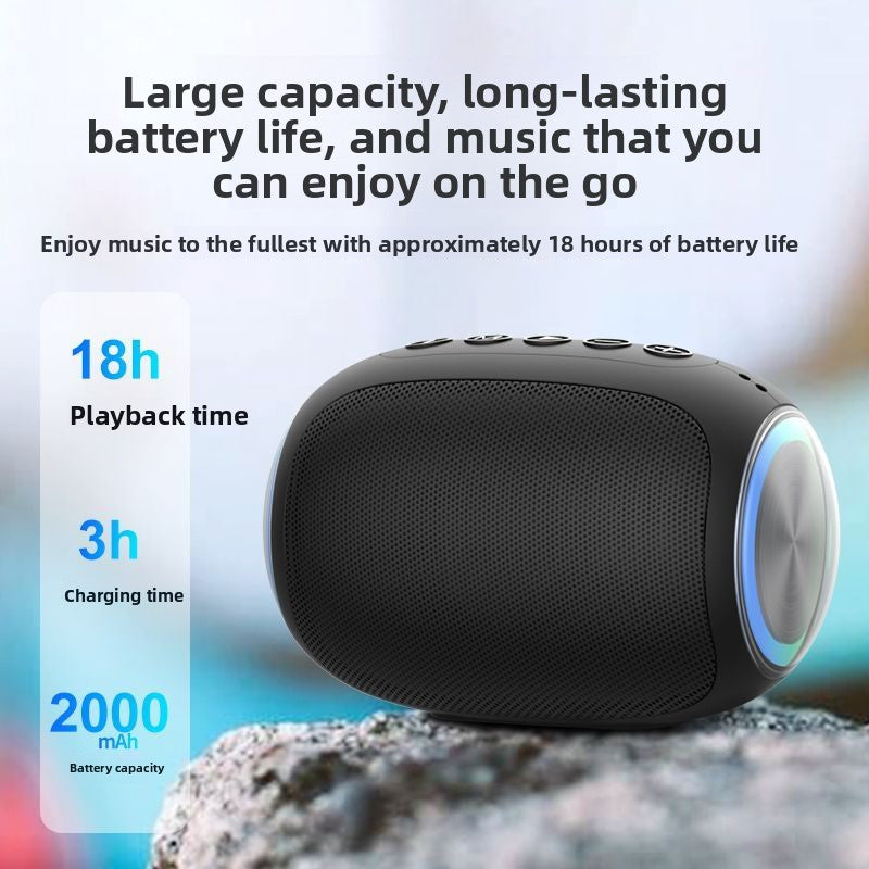 Portable Bluetooth 5.2 Speaker with TF Card Playback — QIUOLA | qiuola.com
