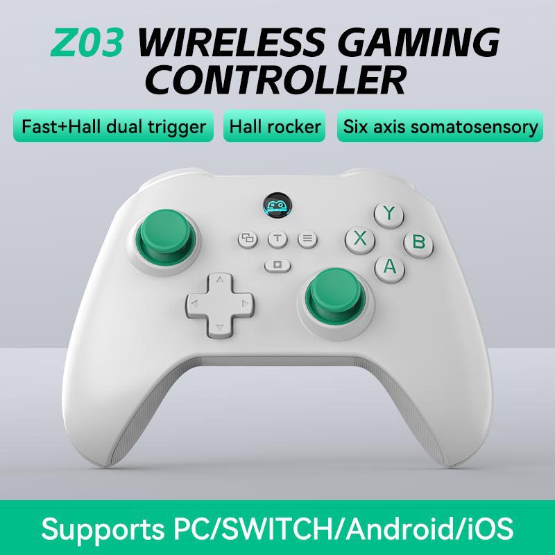 Z03 Wireless Game Controller with Hall Effect Joysticks — QIUOLA | qiuola.com