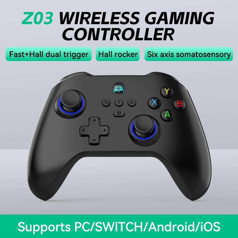 Z03 Wireless Game Controller with Hall Effect Joysticks — QIUOLA | qiuola.com