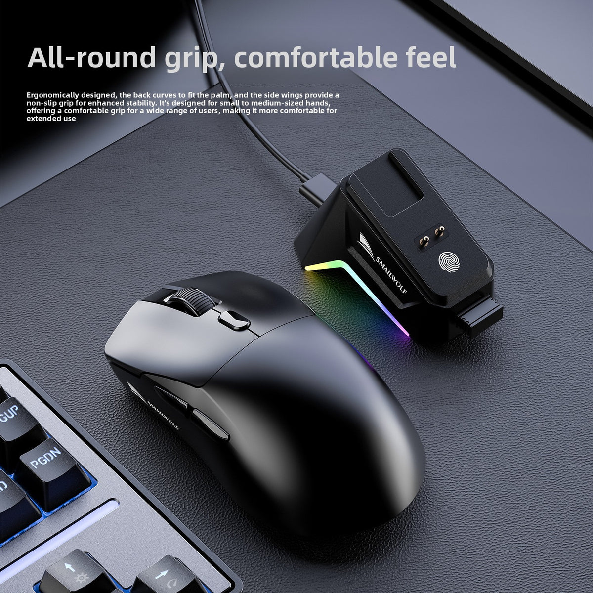 M3 & M3 Pro Triple-Mode Wireless Gaming Mouse — QIUOLA | qiuola.com