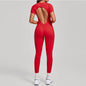 Women's Backless Stretch Activewear Jumpsuit — QIUOLA | qiuola.com