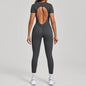 Women's Backless Stretch Activewear Jumpsuit — QIUOLA | qiuola.com
