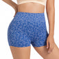 Women's High-Waist Leopard Print Yoga Shorts — QIUOLA | qiuola.com