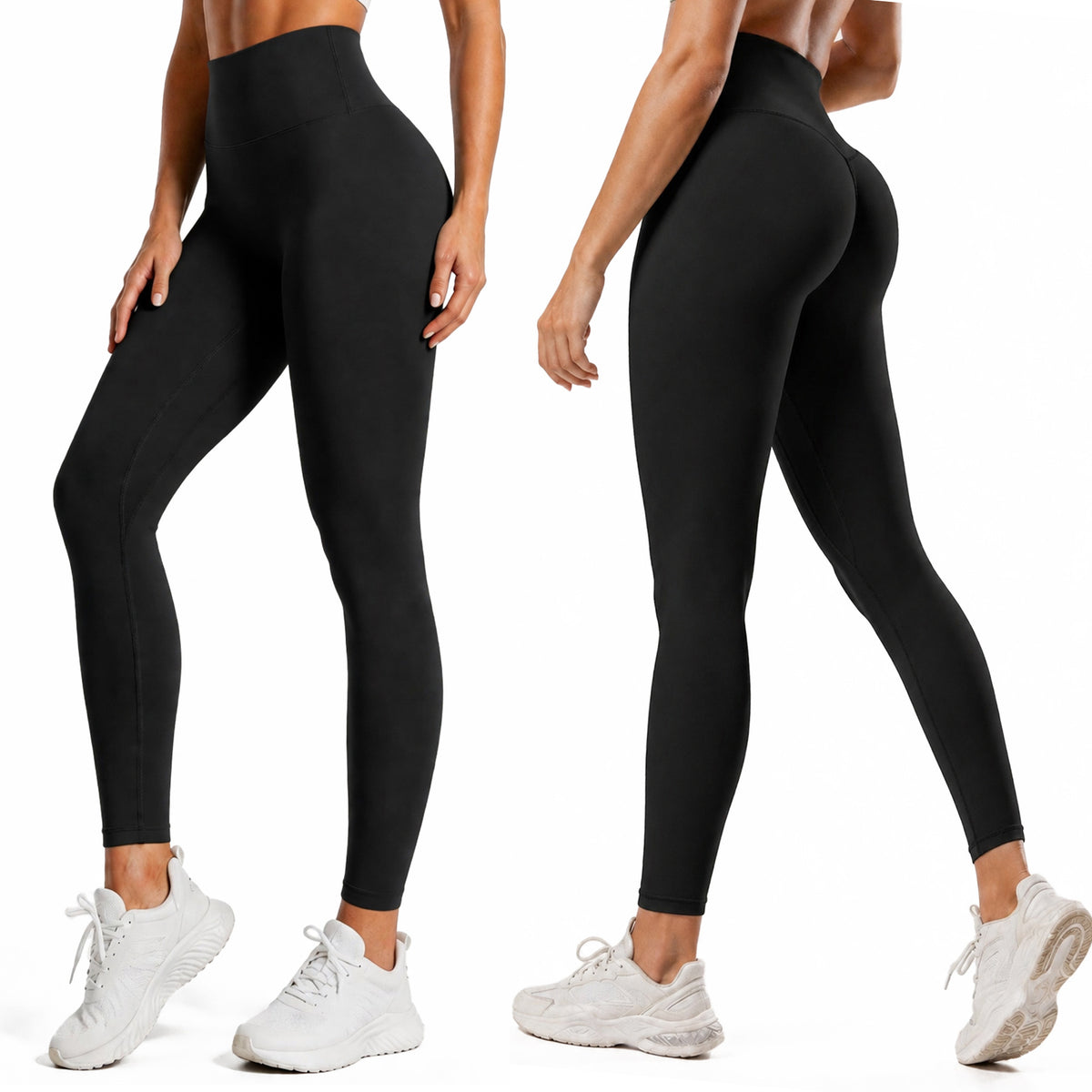 Women's High-Waisted Stretch Yoga Leggings — QIUOLA | qiuola.com
