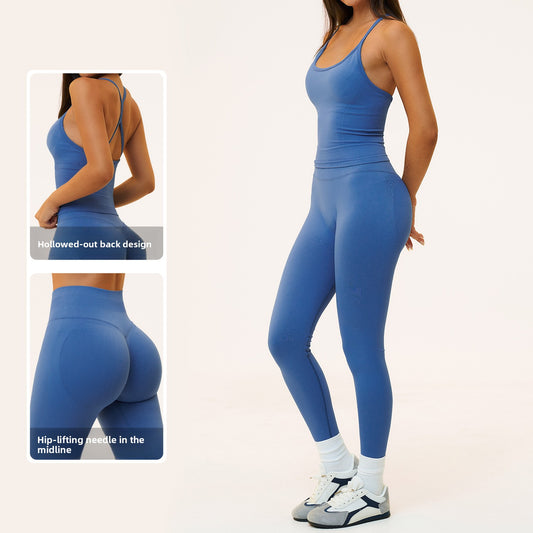 Women's Seamless Two-Piece Yoga & Workout Set — QIUOLA | qiuola.com