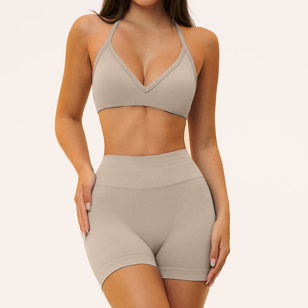 Women's Seamless Two-Piece Yoga & Workout Set — QIUOLA | qiuola.com