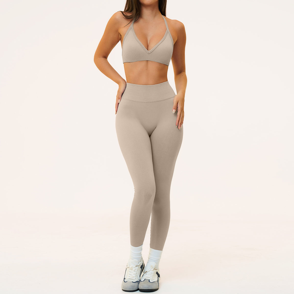 Women's Seamless Two-Piece Yoga & Workout Set — QIUOLA | qiuola.com