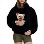 Women's Relaxed-Fit Pullover Hoodie with Kangaroo Pocket — QIUOLA | qiuola.com